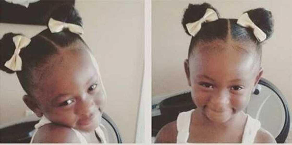 Buns with bows Buns with bows