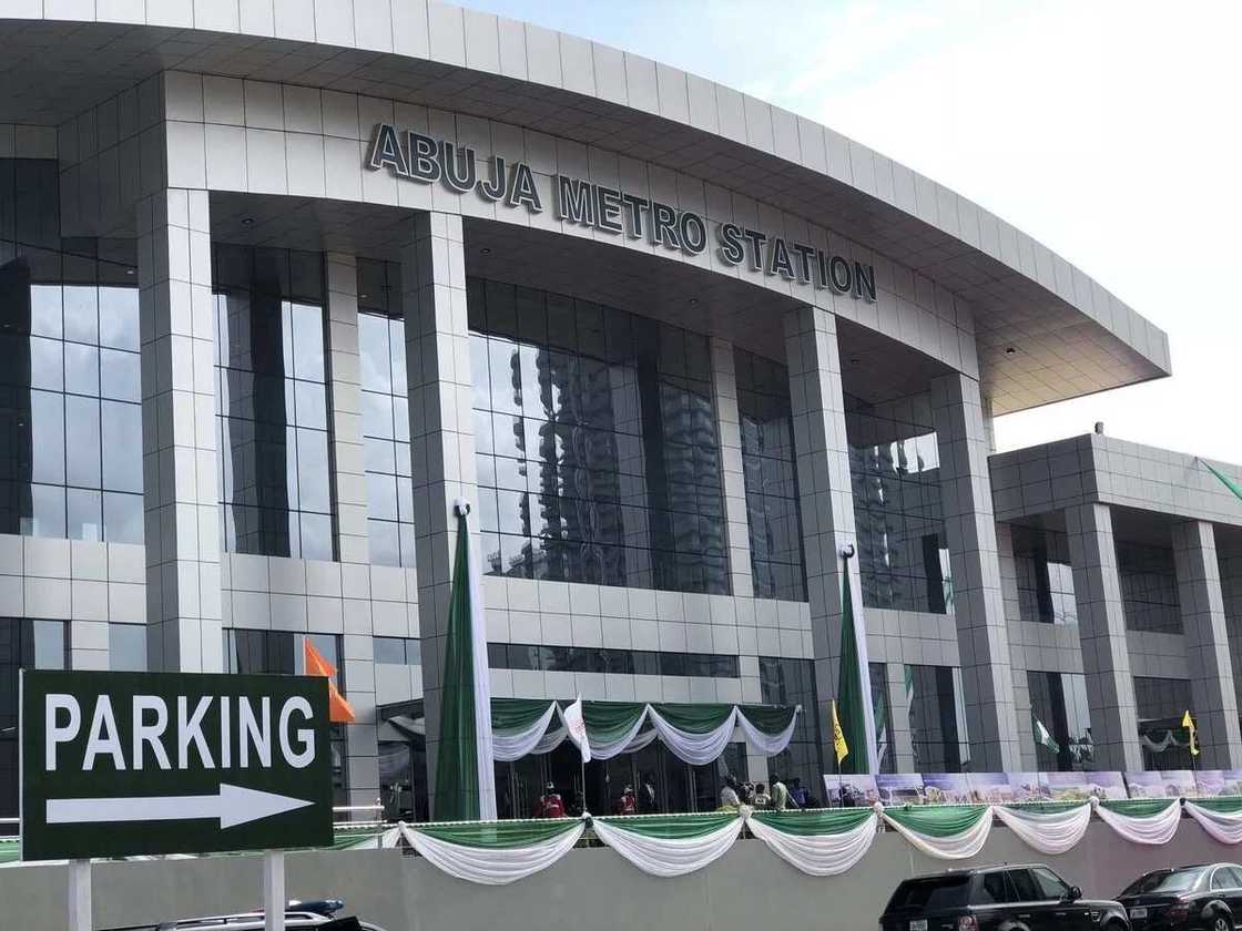 Breaking: President Buhari set to commission Abuja light railway project (photos) Breaking: President Buhari set to commission Abuja light railway project (photos)