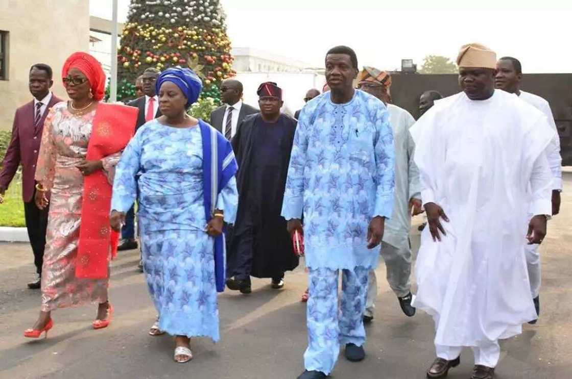 Pastor Adeboye steps out after announcing national overseer Pastor Adeboye steps out after announcing national overseer