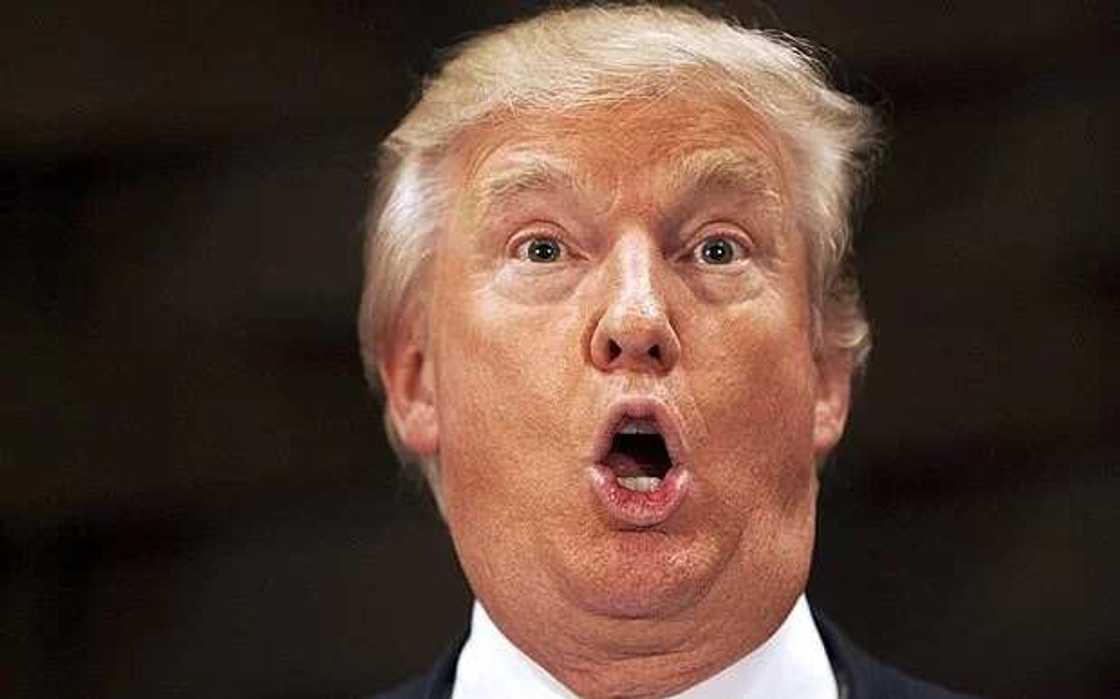 Donald Trump's refusal to shake Angela Merkel's hand at a recent meeting caused a huge uproar in the United States Donald Trump's refusal to shake Angela Merkel's hand at a recent meeting caused a huge uproar in the United States