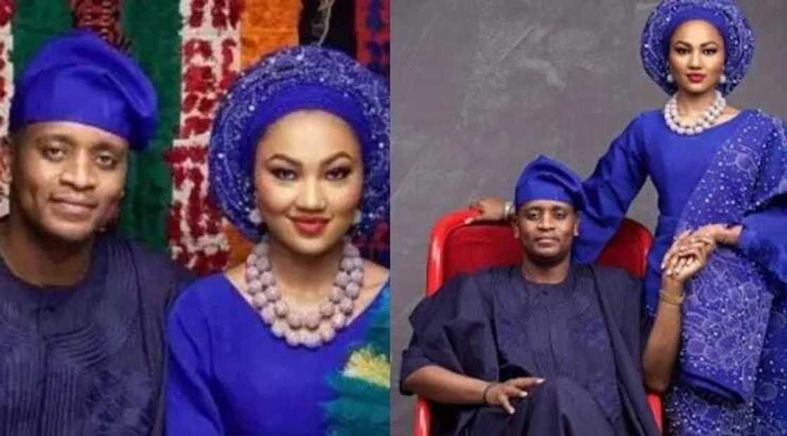 Kyawawan hotuna 6 na dan biloniya Ahmed Indimi da matarsa Zahra Buhari