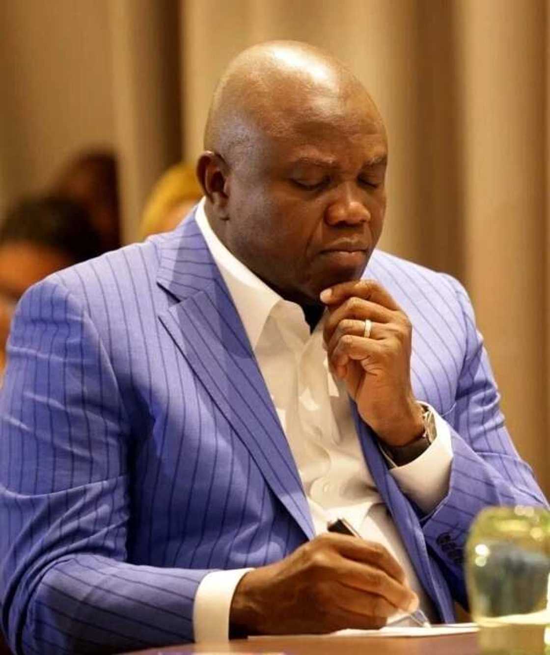 Gwamnan jiihar Legas: Akinwunmi Ambode Gwamnan jiihar Legas: Akinwunmi Ambode