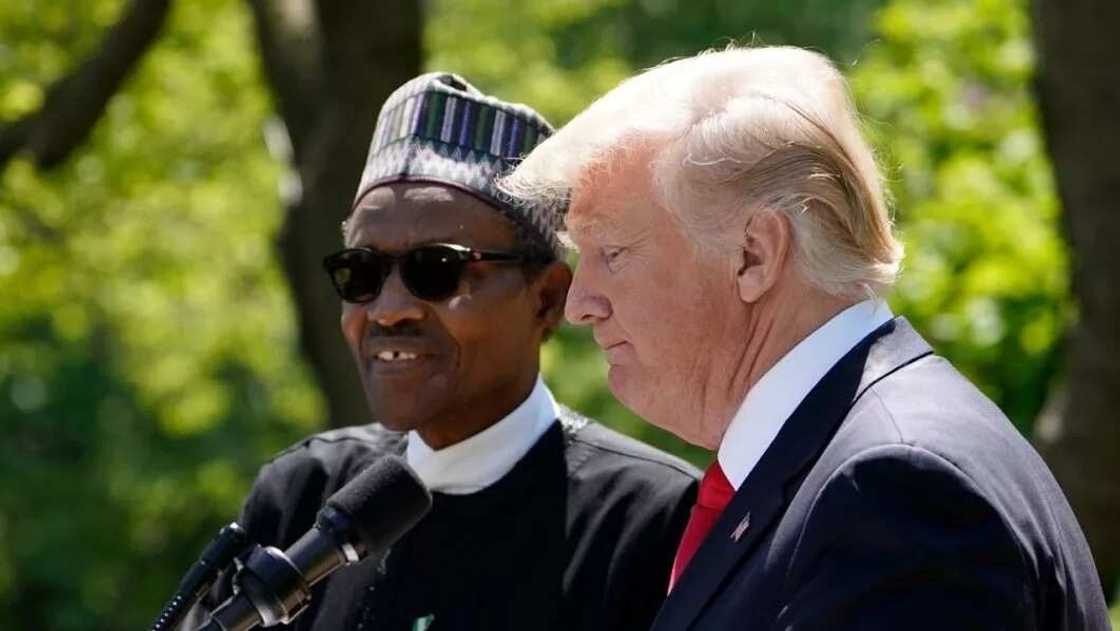 Ina da cikakken lafiya ban kasance tamkar gawa ba – Buhari ga Trump Ina da cikakken lafiya ban kasance tamkar gawa ba – Buhari ga Trump