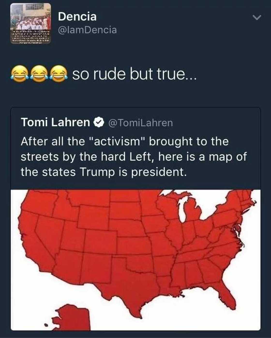 Dencia says she does not support ‘marching for abortion’ Dencia says she does not support ‘marching for abortion’