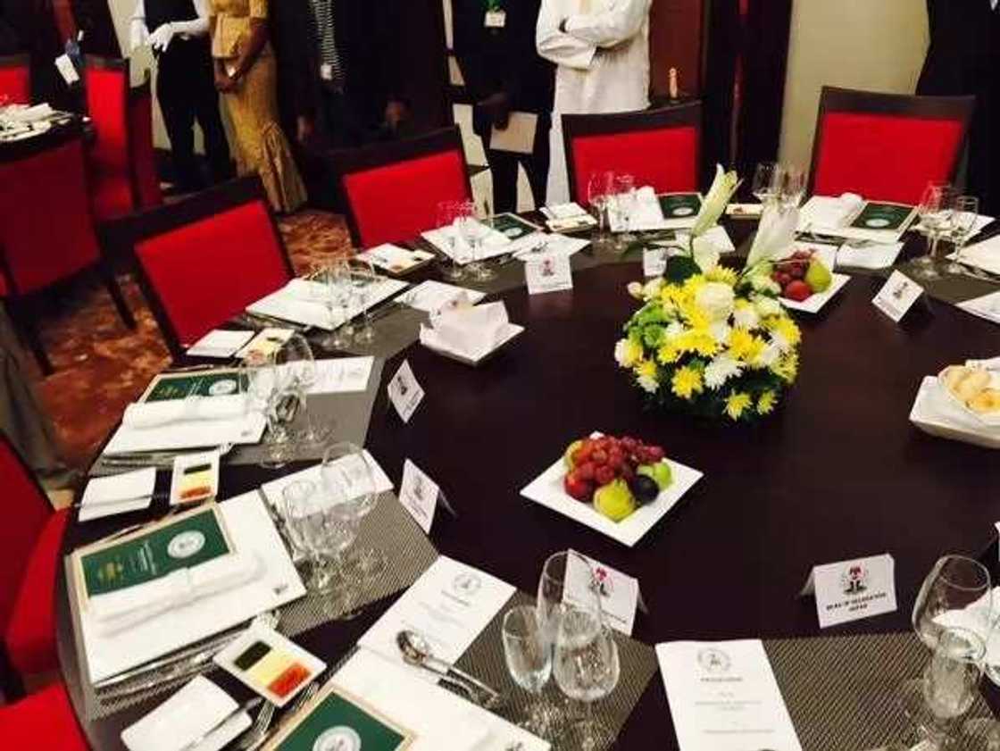 Buhari Receives First Guests At Aso Rock