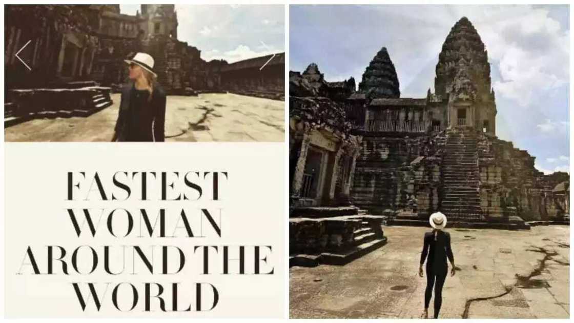 Mace ta farko data zagaye ƙasashen duniya 196 a watanni 18 Mace ta farko data zagaye ƙasashen duniya 196 a watanni 18