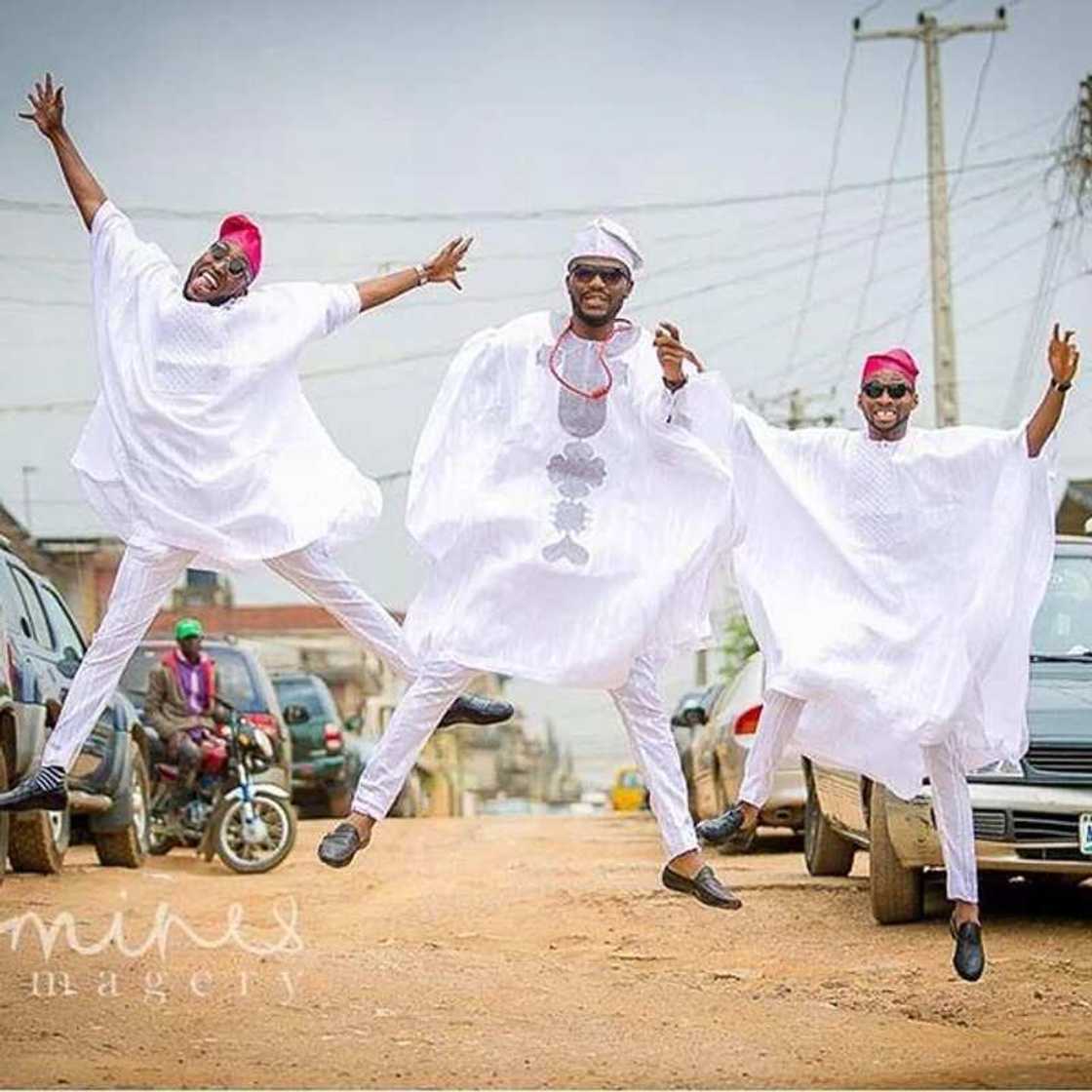 White agbada styles 2018