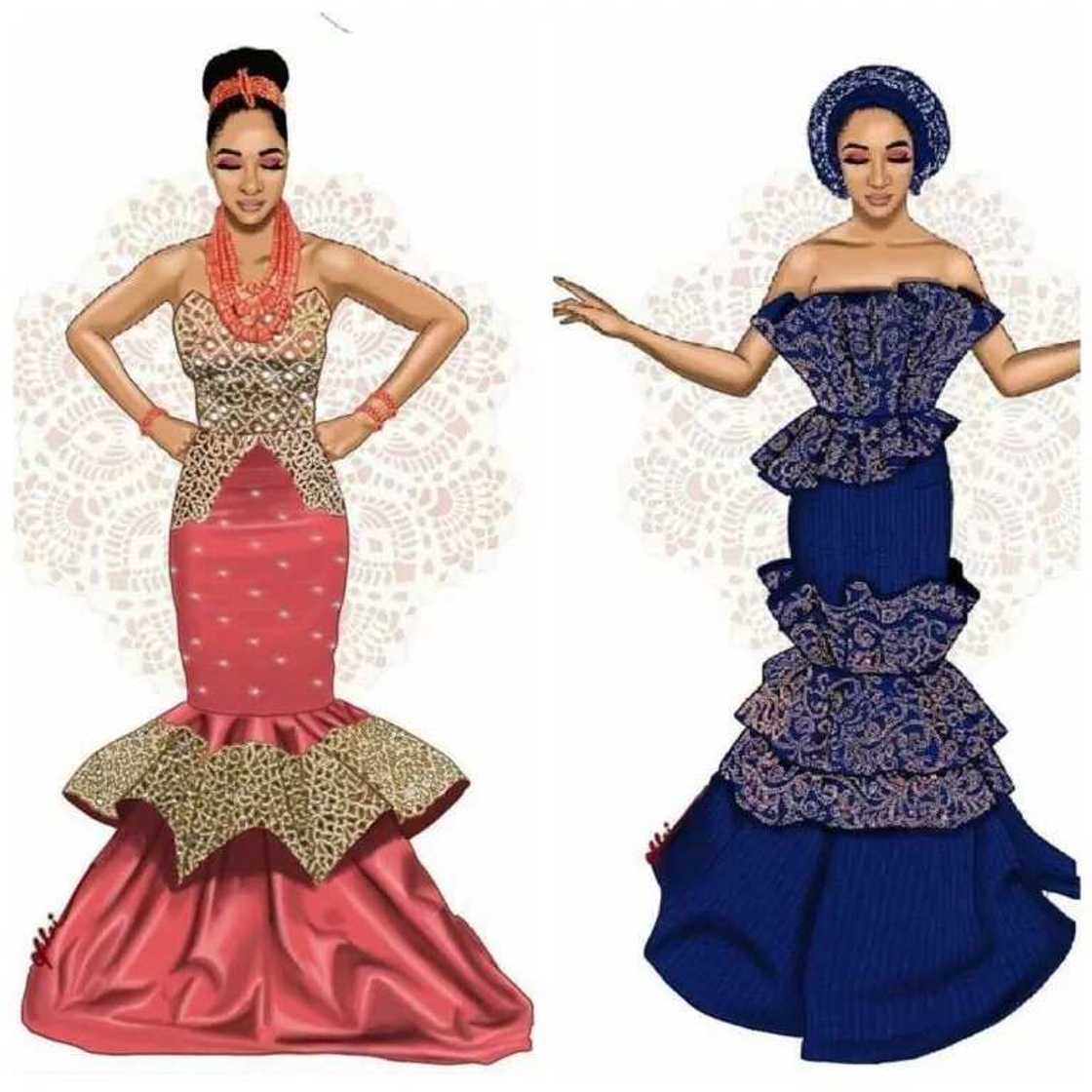 Adesua wedding dresses Adesua wedding dresses