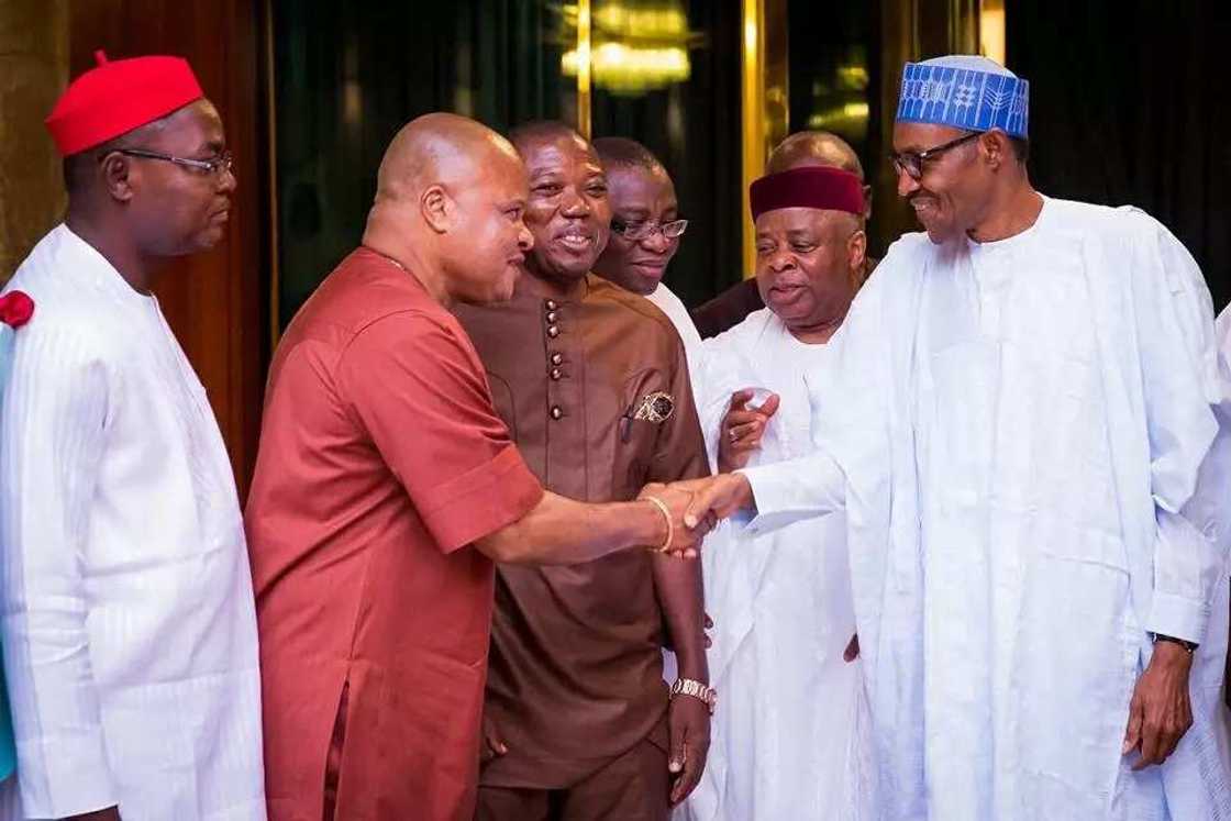 Buhari hosts South East Group for Change Buhari hosts South East Group for Change