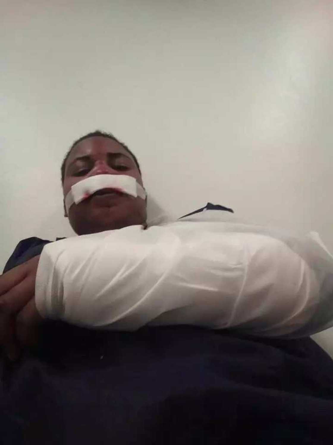 Nigerian pastor living in Netherland pushes his wife down from upstairs (photos) Nigerian pastor living in Netherland pushes his wife down from upstairs (photos)