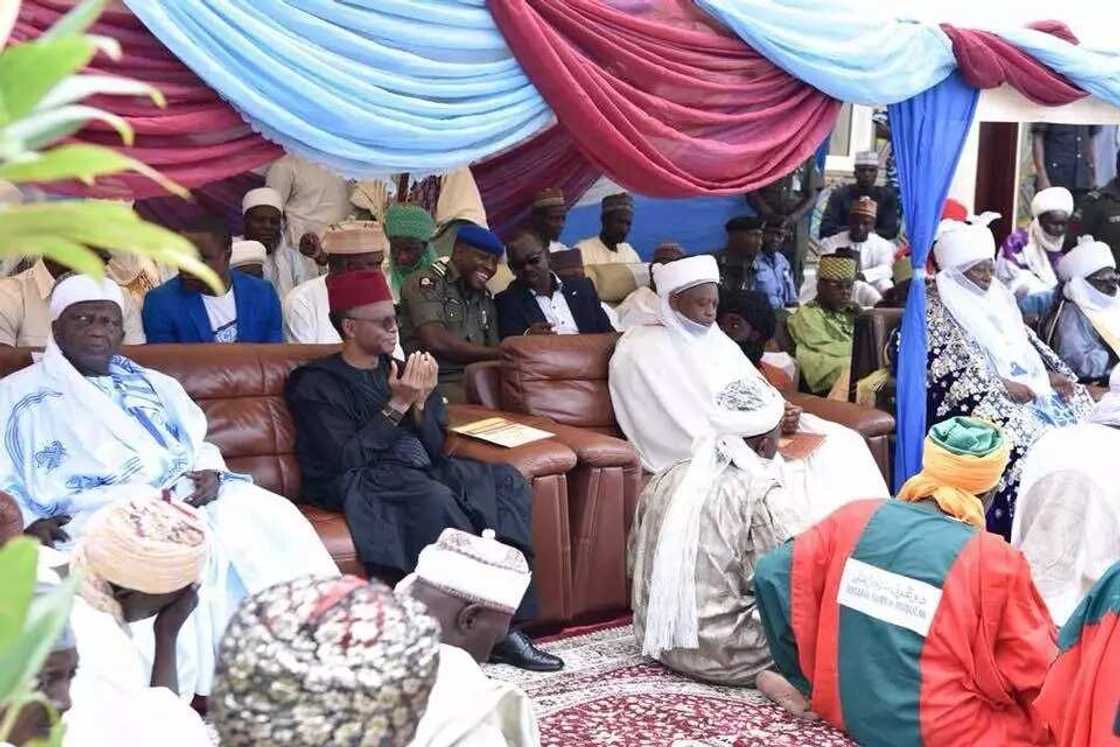 El-Rufa’i ya halarci bikin bude Islamiyya da jigo a PDP ya gina a Zaria, hotuna El-Rufa’i ya halarci bikin bude Islamiyya da jigo a PDP ya gina a Zaria, hotuna