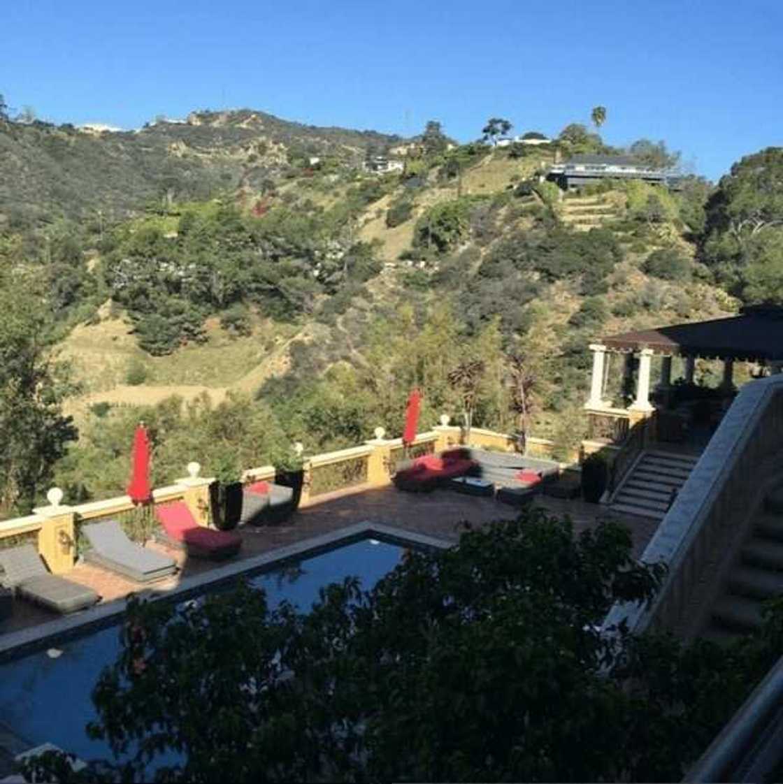 Wizkid new house with areas for recreation in Los Angeles