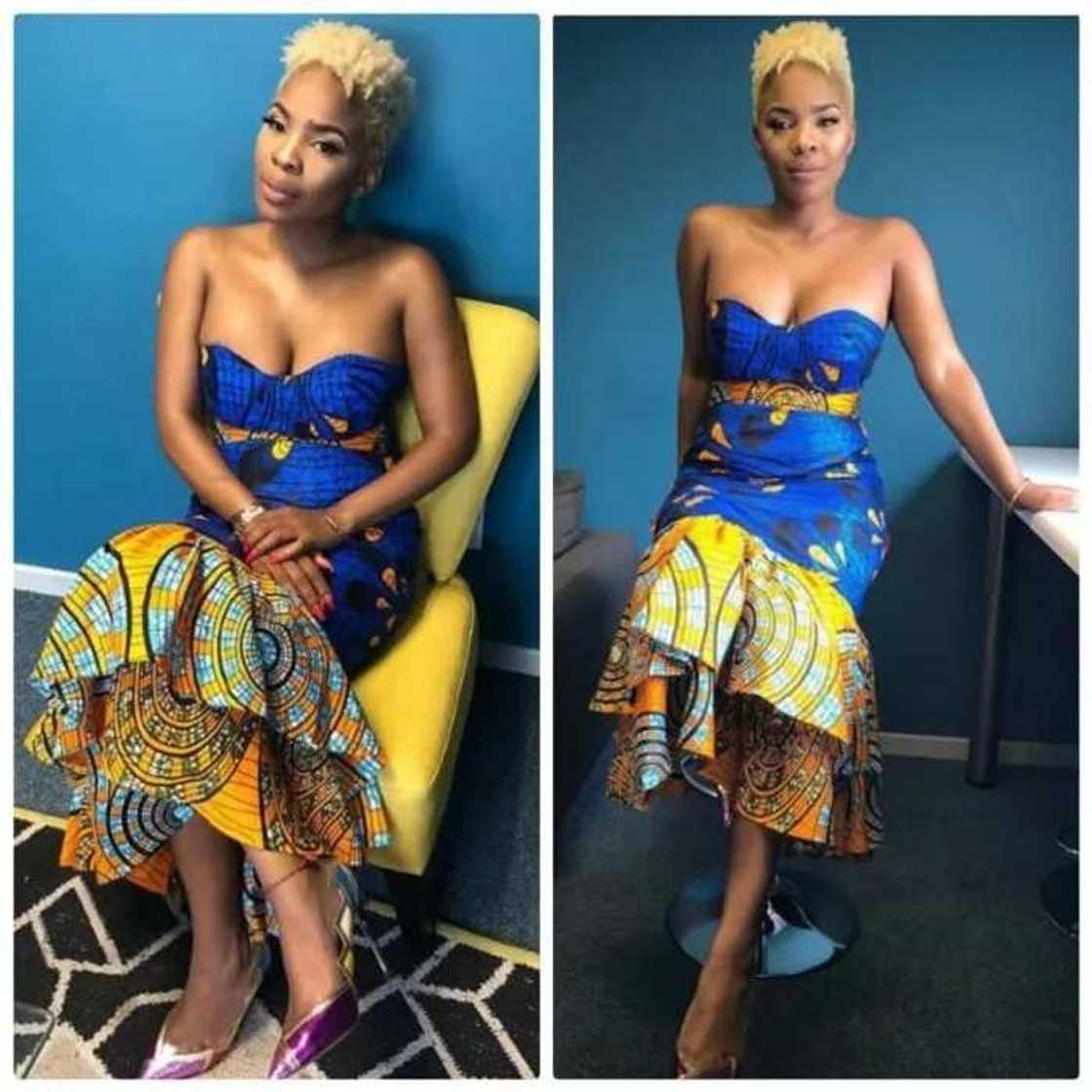 Ankara bustier dress Ankara bustier dress