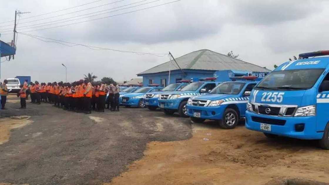 Motocin hukumar FRSC Motocin hukumar FRSC