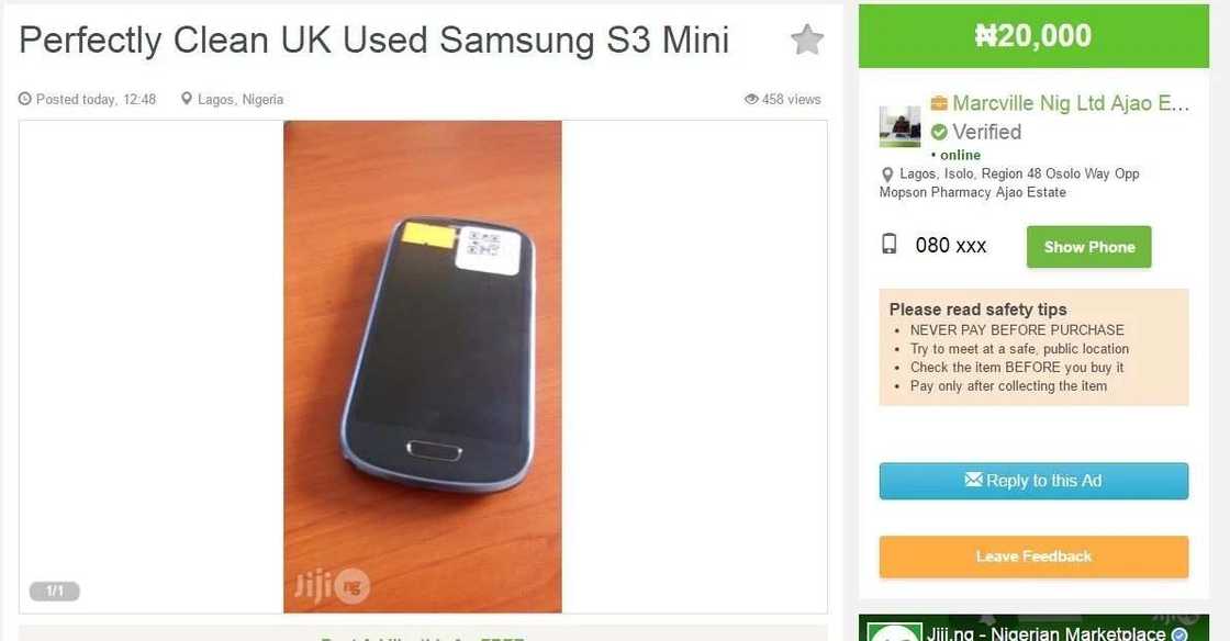 Used Samsung S3 Mini Used Samsung S3 Mini