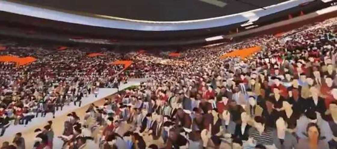 Bishop Oyedepo To Build A Deluxe 100,000-Seat Auditorium Bishop Oyedepo To Build A Deluxe 100,000-Seat Auditorium