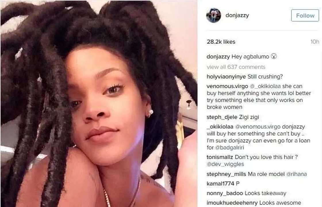 5 times Don Jazzy has shown his love for Rihanna 5 times Don Jazzy has shown his love for Rihanna