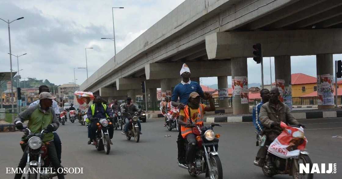 Jubilation in Ekiti after Fayemi wins gubernatorial election (photos) Jubilation in Ekiti after Fayemi wins gubernatorial election (photos)