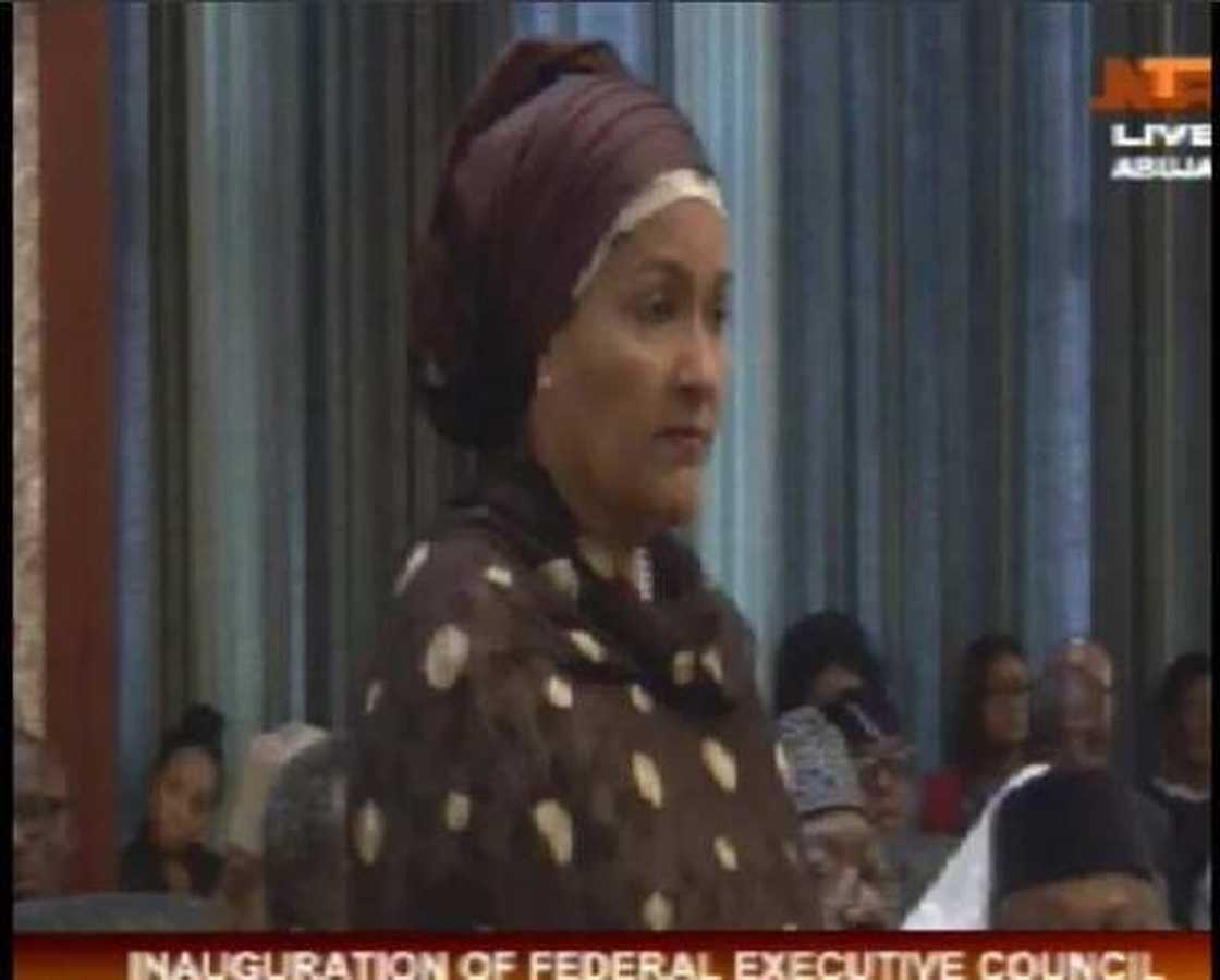 Six Female Ministers Join Buhari's Cabinet Six Female Ministers Join Buhari's Cabinet
