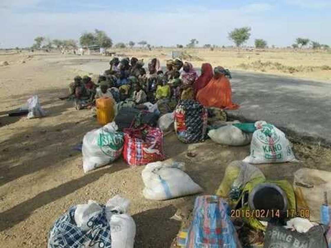 Suspected Boko Haram terrorists caught, 112 people rescued Suspected Boko Haram terrorists caught, 112 people rescued