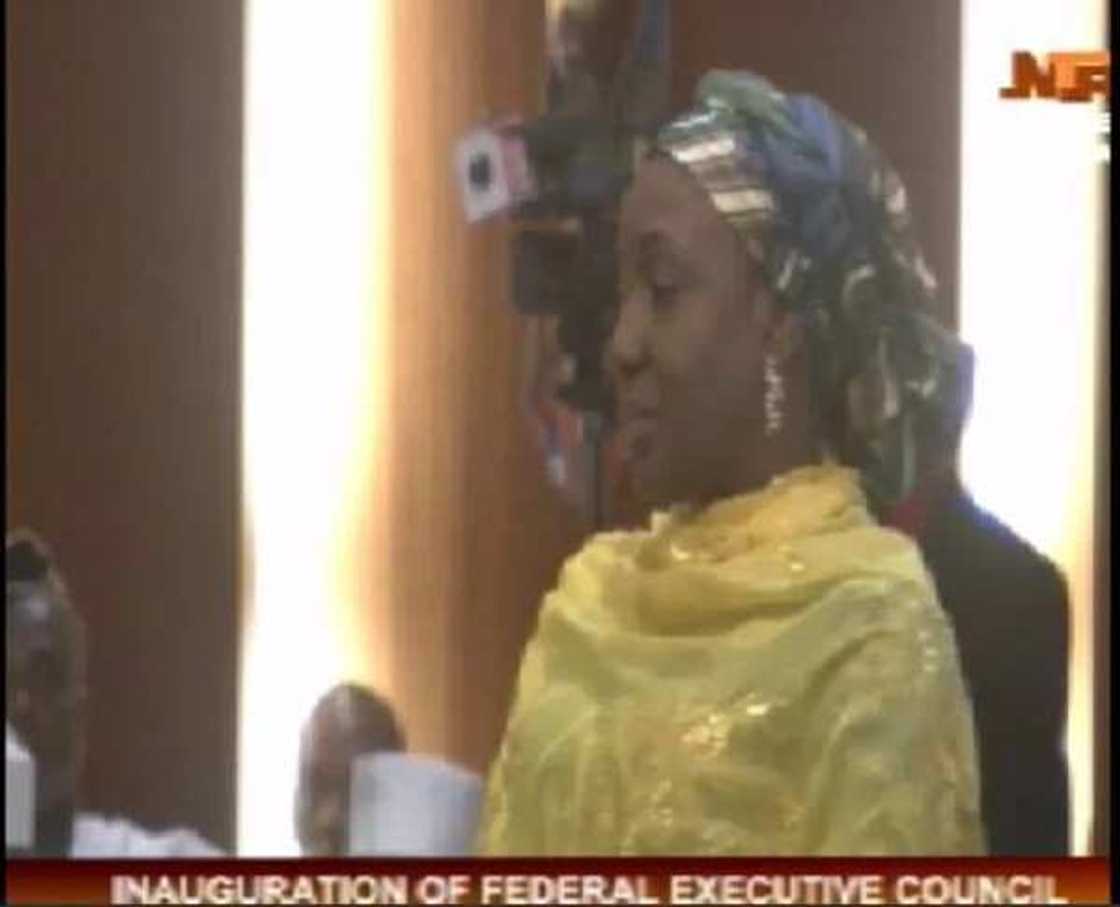 Six Female Ministers Join Buhari's Cabinet Six Female Ministers Join Buhari's Cabinet
