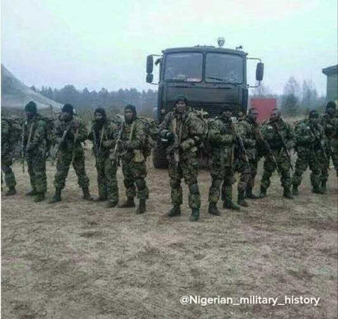 Photos Of Nigerian Soldiers At The Frontlines