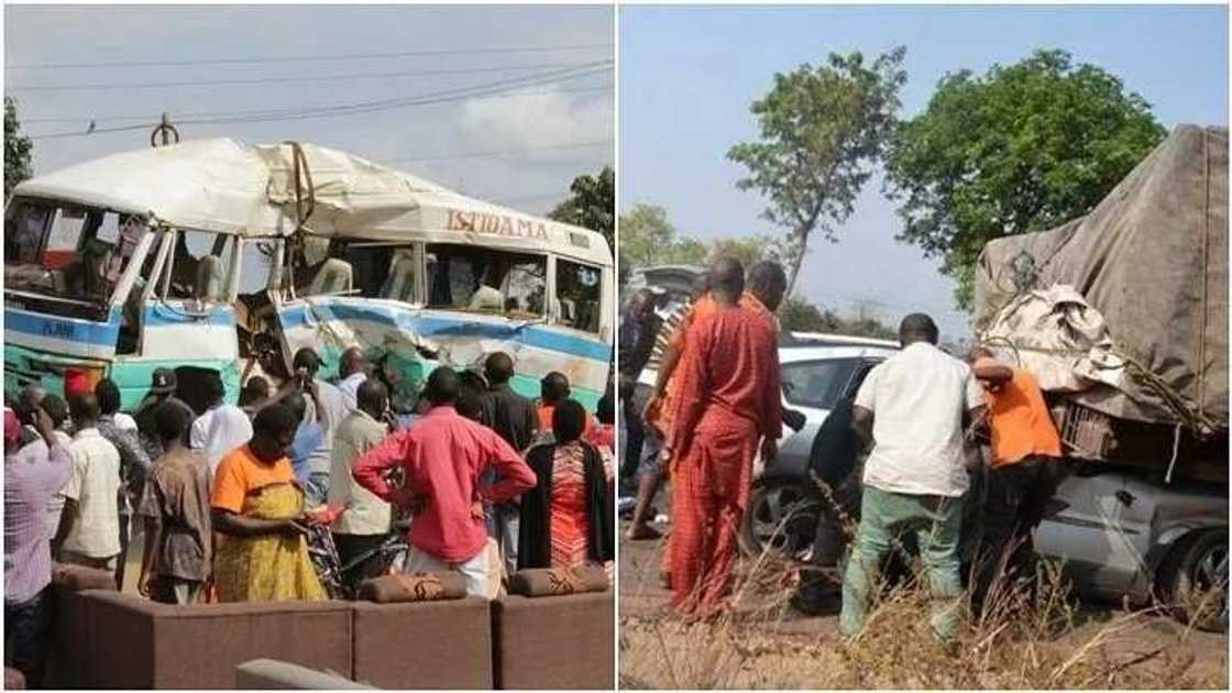 Kananan yara 2 da wasu mutum 7 sun jikkata a wani hatsarin mota a Abaji Kananan yara 2 da wasu mutum 7 sun jikkata a wani hatsarin mota a Abaji