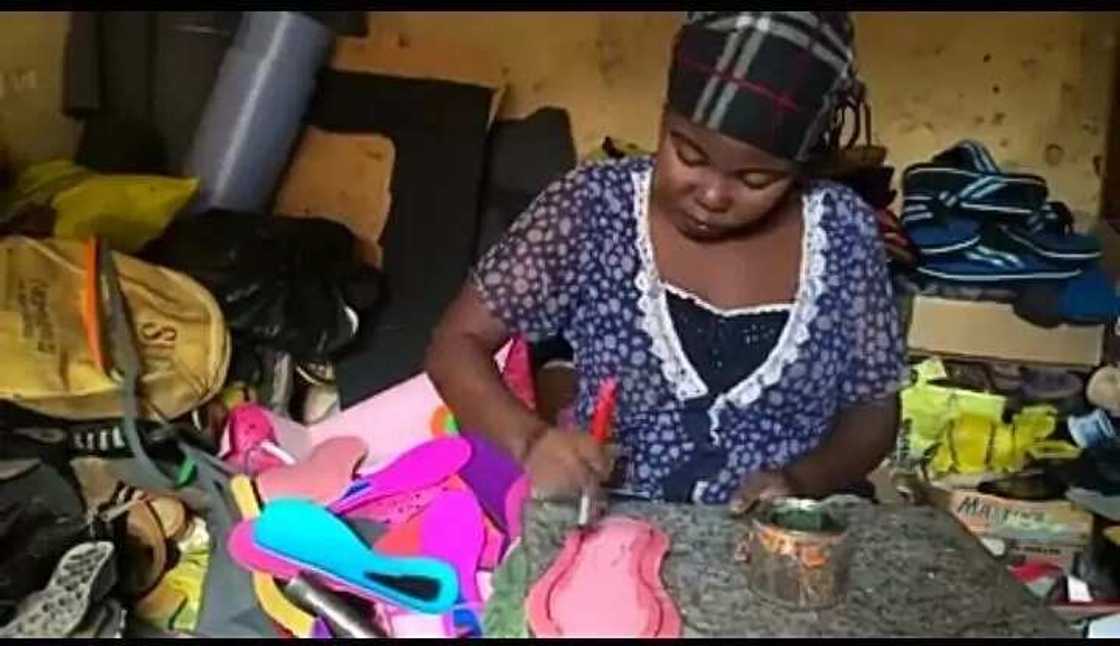 14-year-old female shoe cobbler from Jos 14-year-old female shoe cobbler from Jos