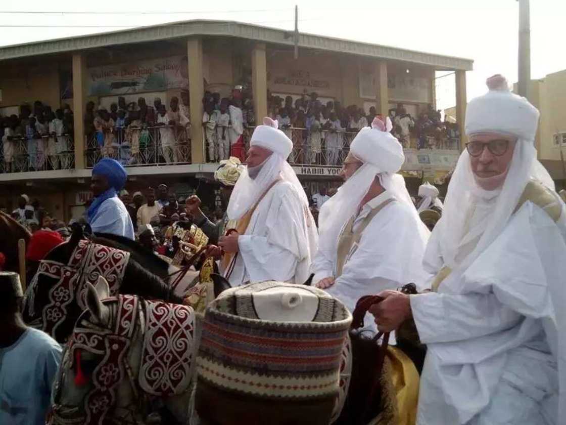 Jakadun ƙasashen Turai sun yi hawan Sallah a Kano, kalli hoton a nan