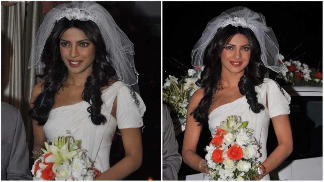 Priyanka Chopra in a wedding dress Priyanka Chopra in a wedding dress