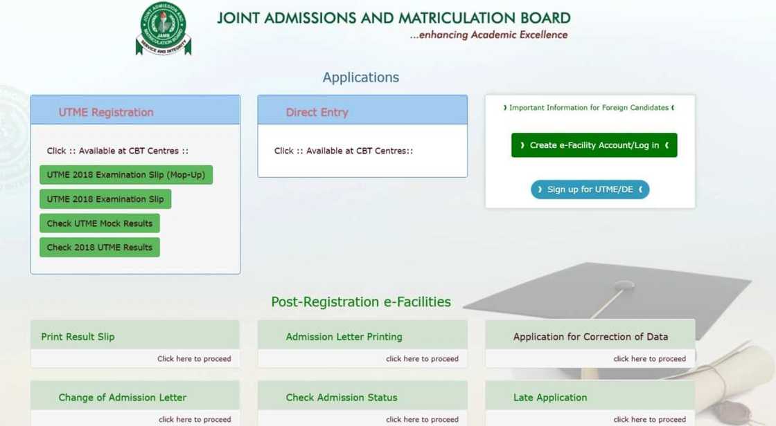 When is OAU admission list coming out