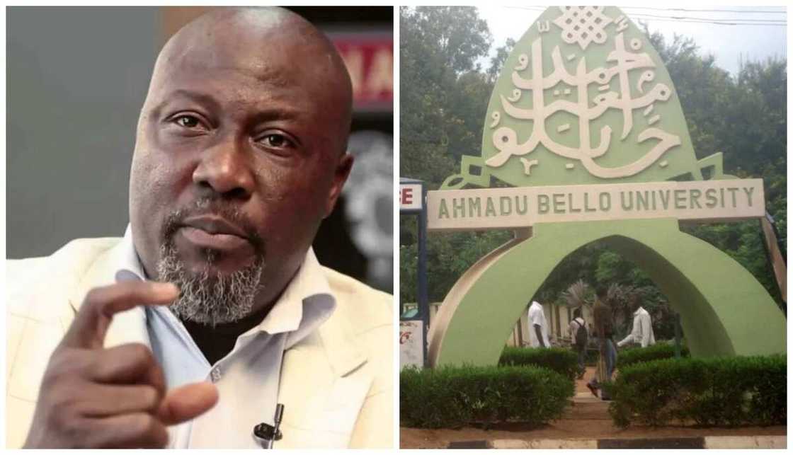 Da gaske ni tsofaffin aliban na Jami'ar Ahmadu Bello Zariya – Dino Melaye na ba sukar amsa Da gaske ni tsofaffin aliban na Jami'ar Ahmadu Bello Zariya – Dino Melaye na ba sukar amsa