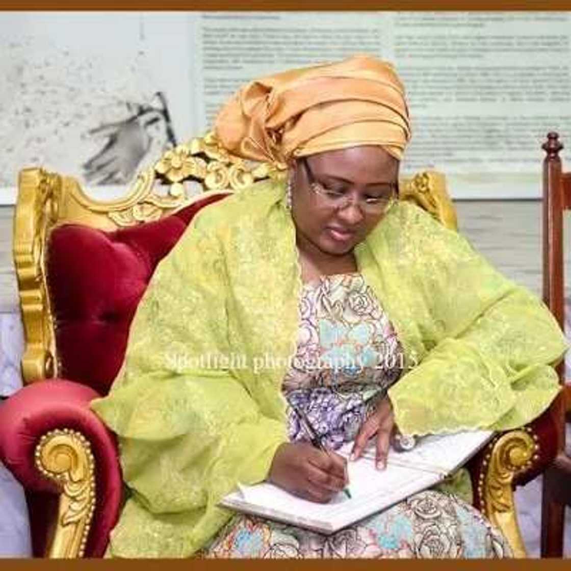 Photos: Aisha Buhari Tours Awolowo Residence