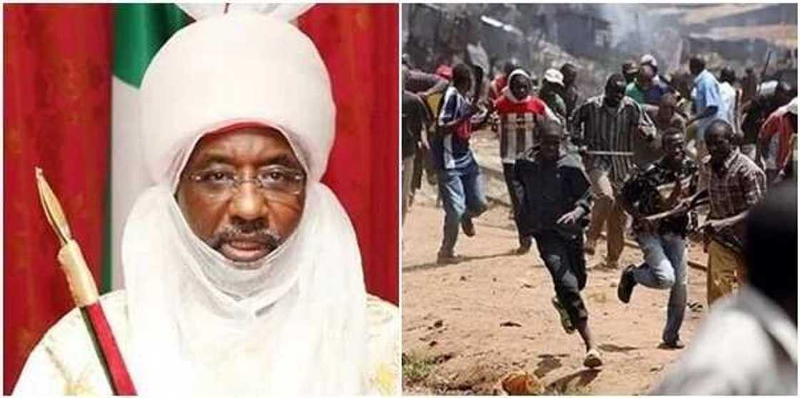 Ikrarin kashe Fulani 800 da sarki Sanusi ya ce anyi a jihar Taraba karya ce – Gwamnatin Taraba, CAN Ikrarin kashe Fulani 800 da sarki Sanusi ya ce anyi a jihar Taraba karya ce – Gwamnatin Taraba, CAN