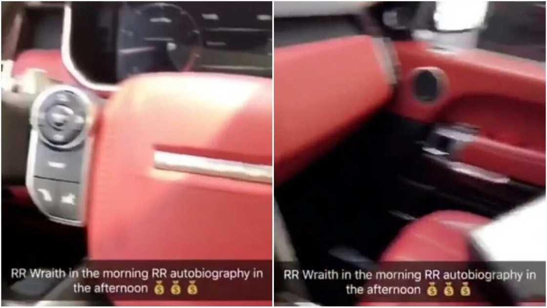 Mompha brags about his wealth Mompha brags about his wealth