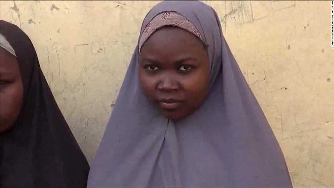 Chibok girls appear in a new video