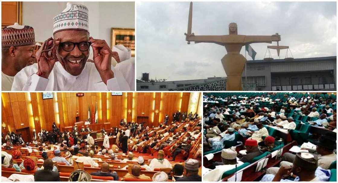 Dokan canza fasalin zabe: Buhari zai yi ganawan sirri da shugabannin majalisa da daren nan Dokan canza fasalin zabe: Buhari zai yi ganawan sirri da shugabannin majalisa da daren nan