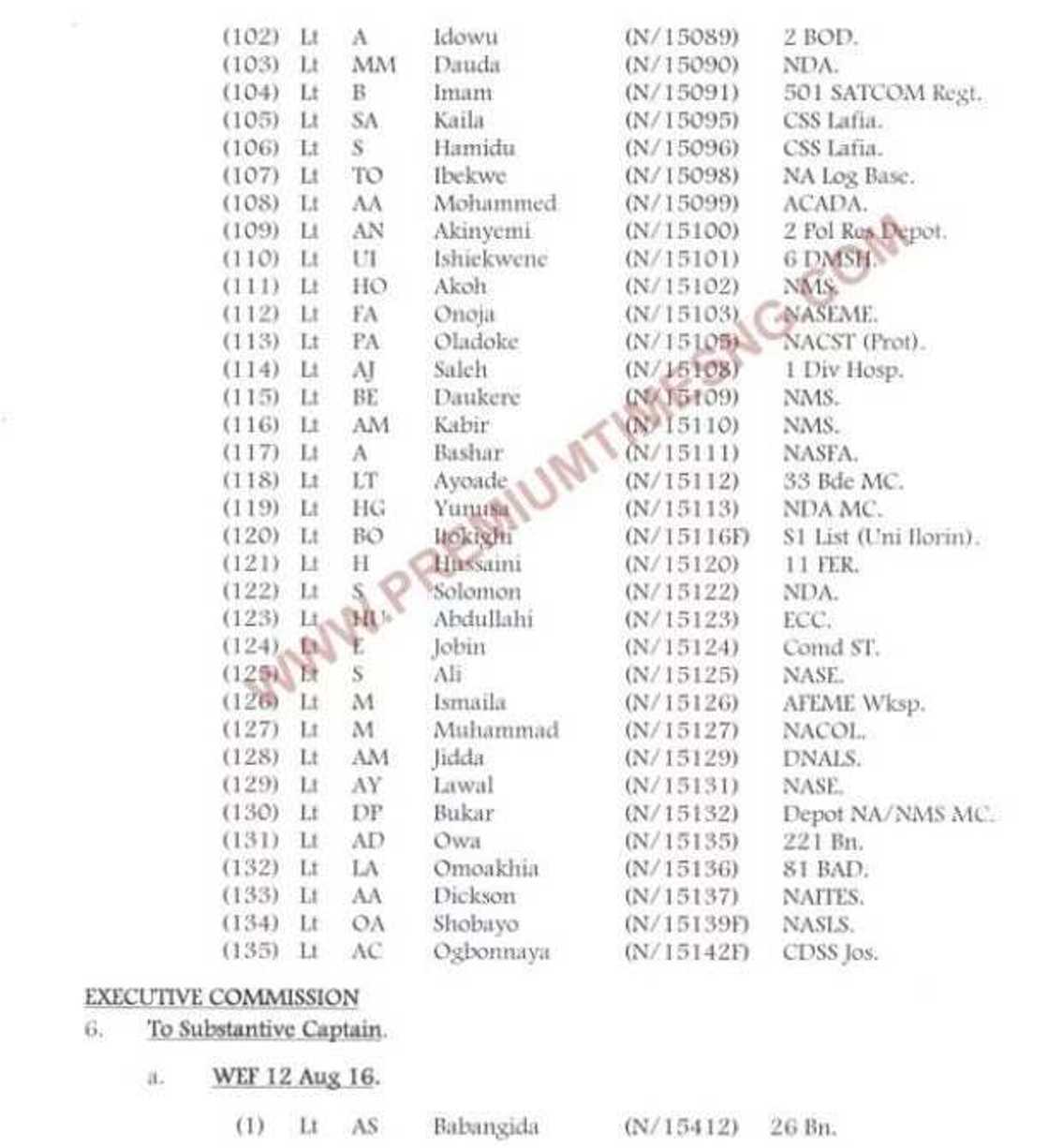 Nigerian Army announces promotion, 468 officers affected Nigerian Army announces promotion, 468 officers affected