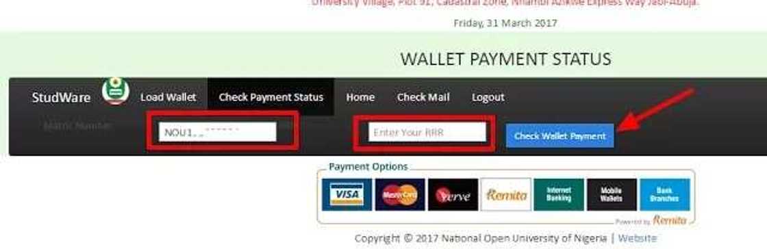 Check payment Check payment