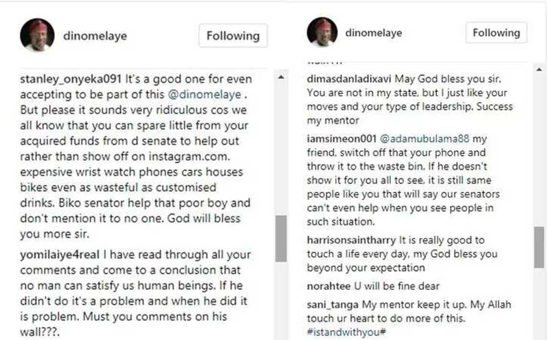 Nigerians react as Senator Dino Melaye seek funds to help 6-year-old boy paralysed by Boko Haram (photos) Nigerians react as Senator Dino Melaye seek funds to help 6-year-old boy paralysed by Boko Haram (photos)