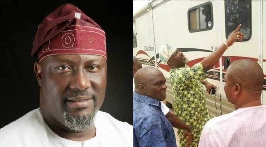 Police arrests 7 for assassination attempt on Dino Melaye Police arrests 7 for assassination attempt on Dino Melaye