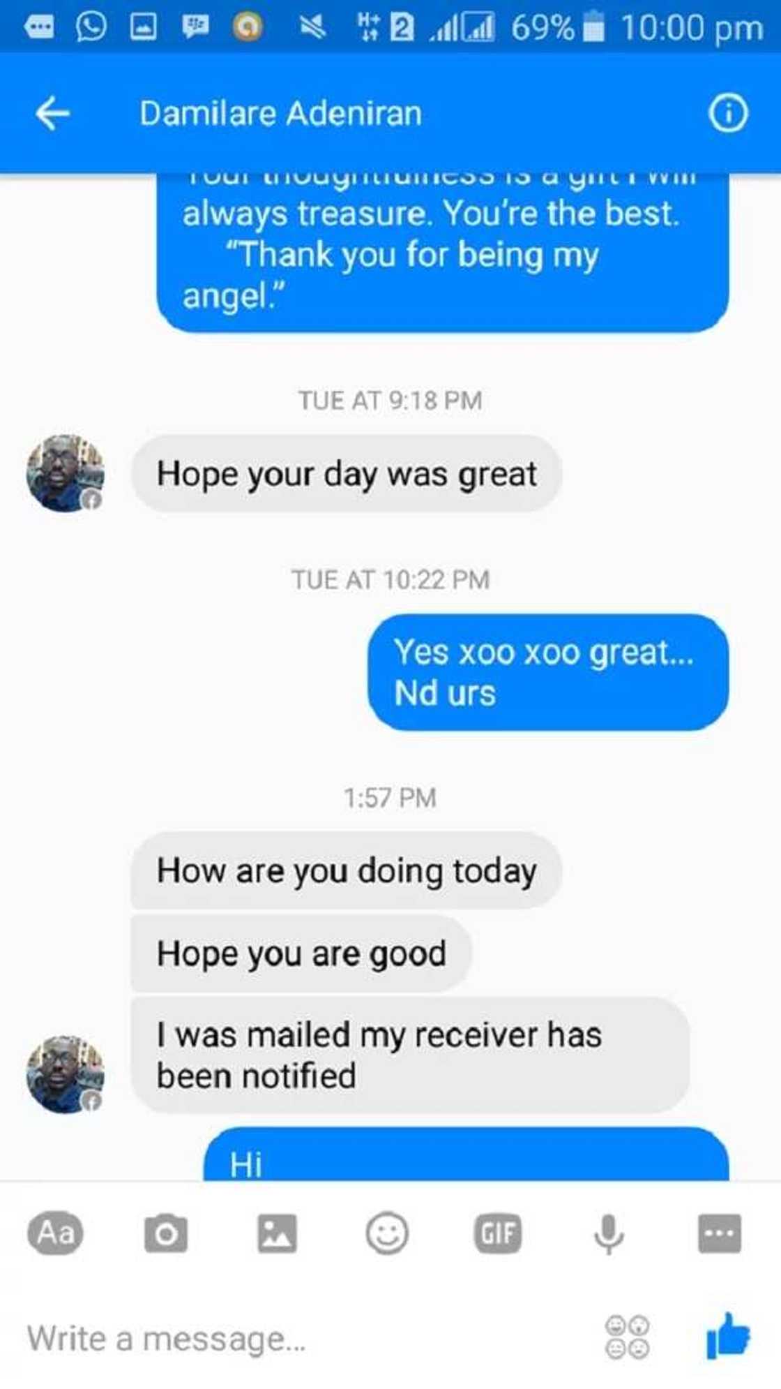 Young man scams lady on Facebook then this happens Young man scams lady on Facebook then this happens