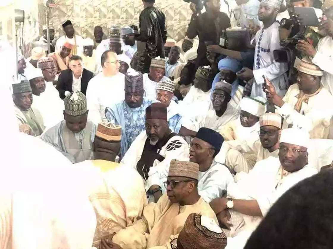 Cikin Hotuna: Ministan Shari'a, Abubakar Malami, ya aurar da diyarsa a Jihar Kebbi