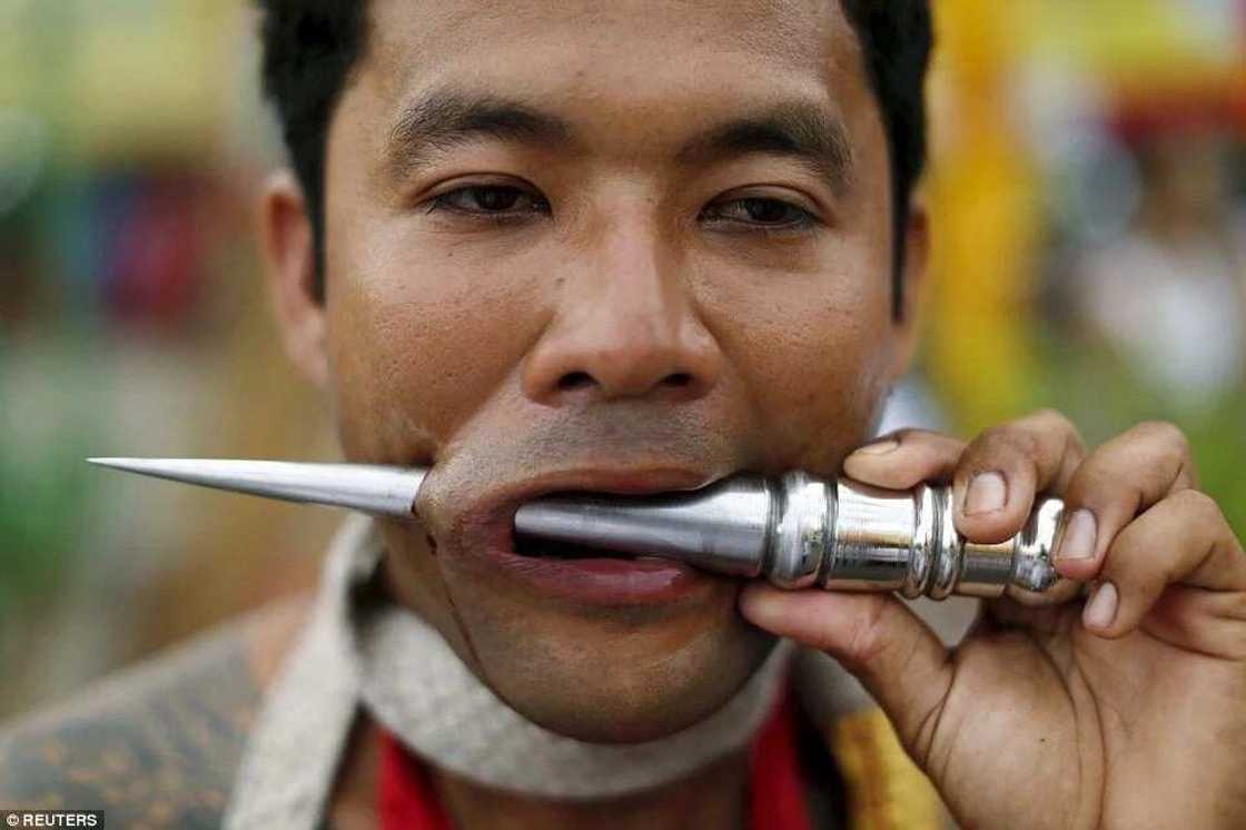 Extreme Vegetarian Festival Is Celebrated Across Thailand