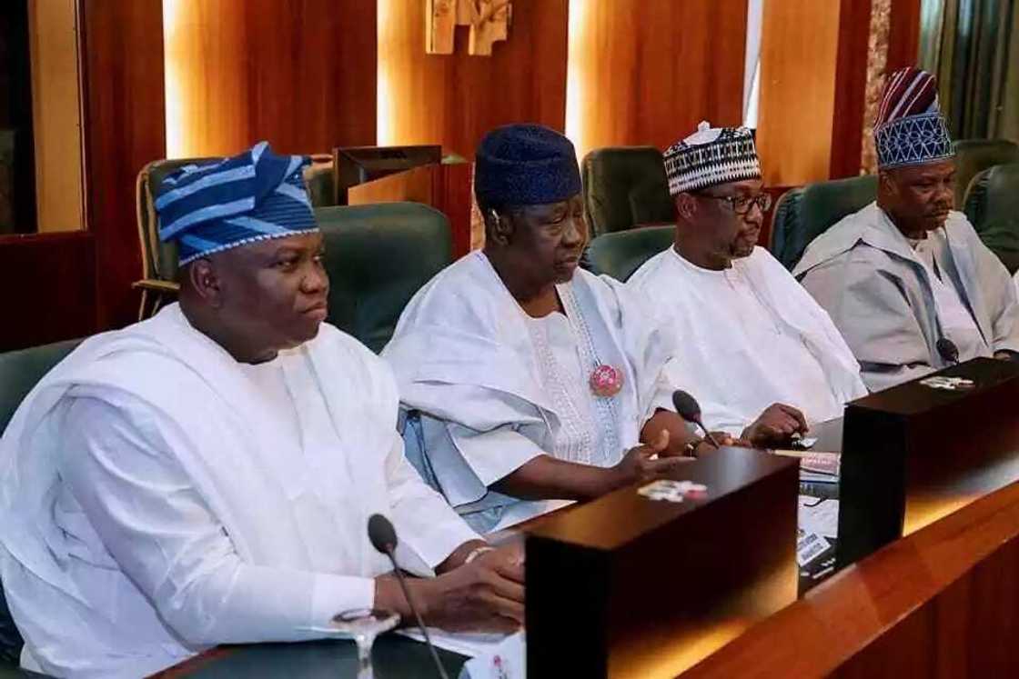 BREAKING: President Buhari meets with governors at Aso Rock BREAKING: President Buhari meets with governors at Aso Rock