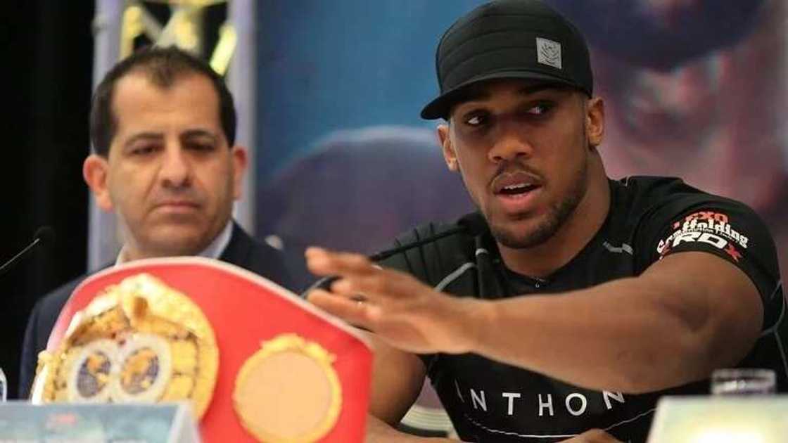 British boxing board of control names Anthony Joshua boxer of the year British boxing board of control names Anthony Joshua boxer of the year
