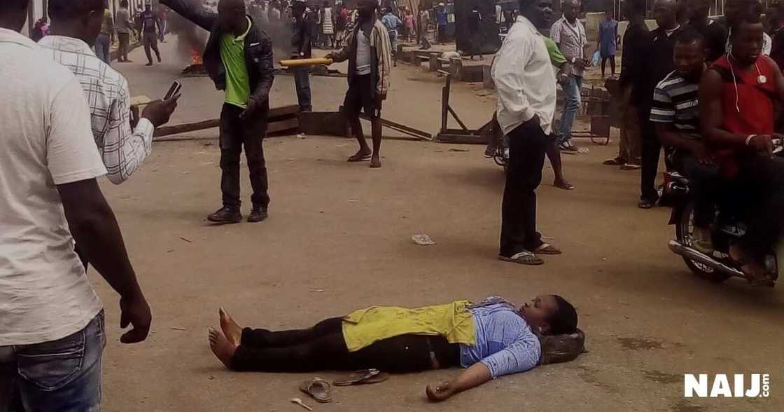 Biafra Protests In Onitsha, Anambra state: Live Report Biafra Protests In Onitsha, Anambra state: Live Report