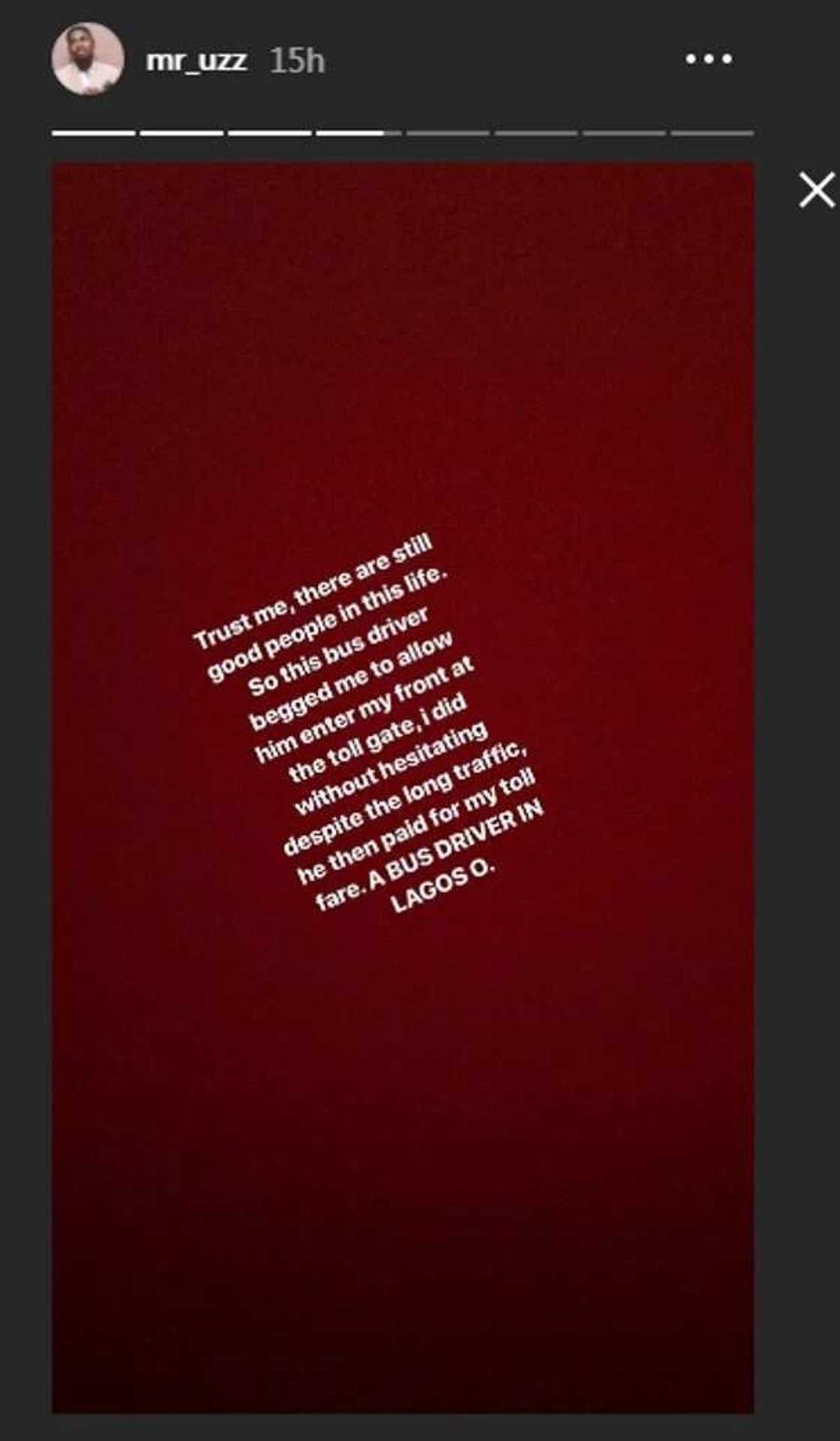 Man narrates how a danfo driver paid for his toll fare in Lagos Man narrates how a danfo driver paid for his toll fare in Lagos