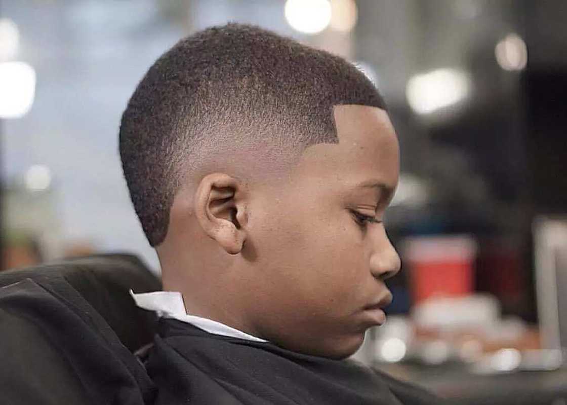 Faded buzz cut Faded buzz cut