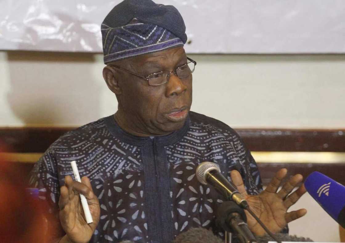 Obasanjo says he doesn't know his real age Obasanjo says he doesn't know his real age